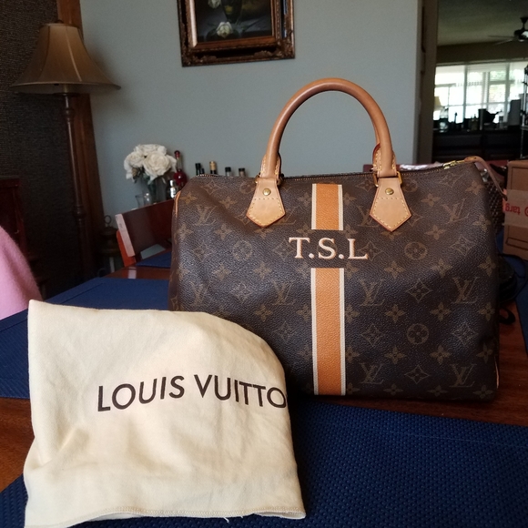 SOLD@! Louis Vuitton Heritage Monogram Satchel - Picture 2 of 12